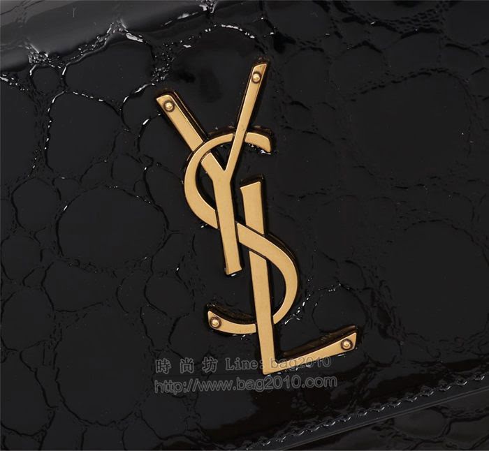 YSL女包 翻蓋信號包 442906龜紋 聖羅蘭鏈條女斜跨包  yas1757